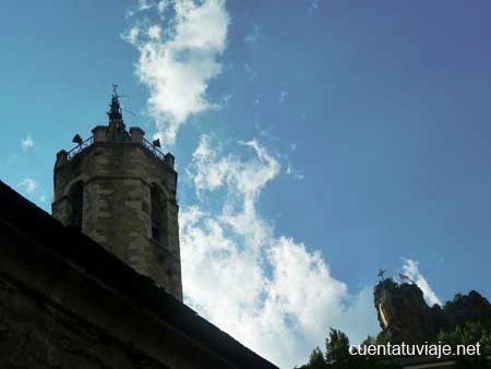 Iglesia de Santa María y el Granòfir, Ribes de Freser, Girona.